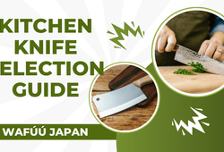 A Must-Read for Beginners! The Complete Guide to Choosing Kitchen Knives - Features and Uses by Type, and Maintenance Tips - WAFUU JAPAN