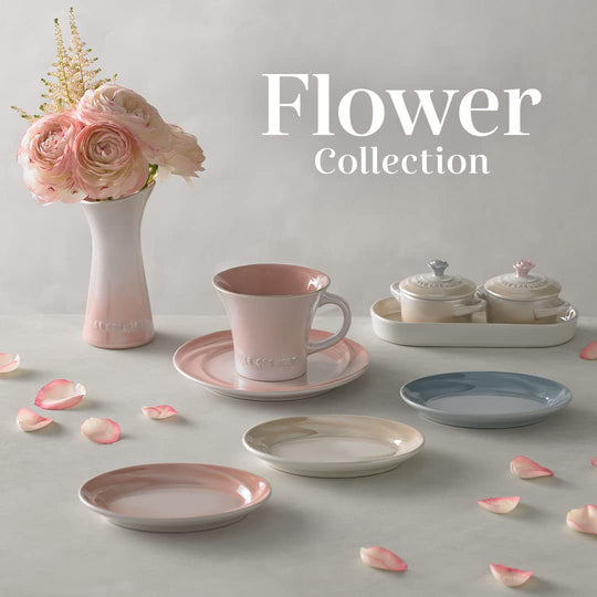 Le Creuset Vas Bunga Mini 7 cm Shell Pink 150 ml