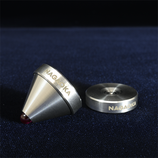 NAGAOKA Audio Isolator Rostfritt Stål & Ruby INS-SU01 Tillverkad i Japan