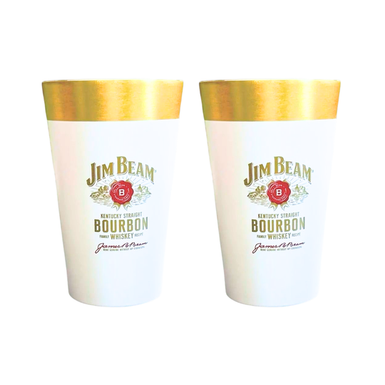 Suntory Jim Beam White tumbler 390ml Pair Glass