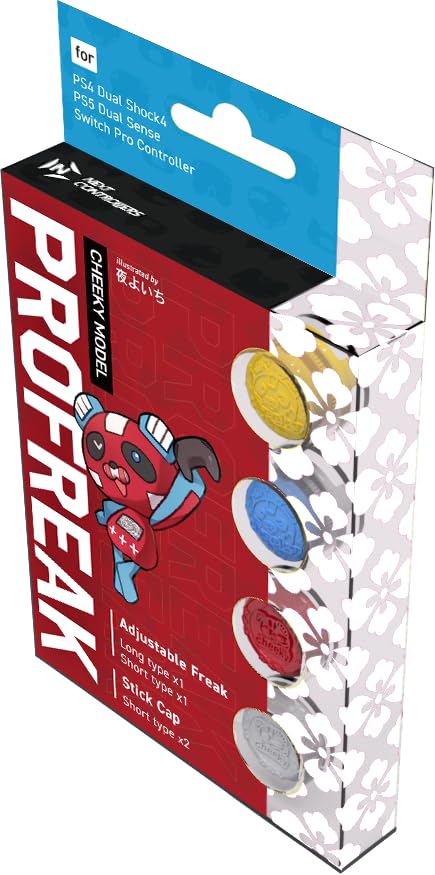 Adjustable 4 5–7 5mm Rubber Thumbstick Caps for PS4/PS5/Switch Pro — Made in Japan - WAFUU JAPAN