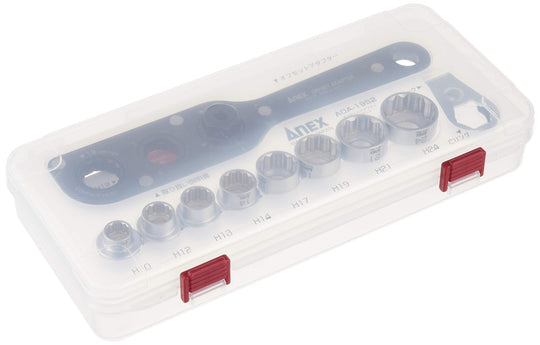 Anex Offset Adapter 19mm Multi Set with Case AOA - 19S2 - WAFUU JAPAN