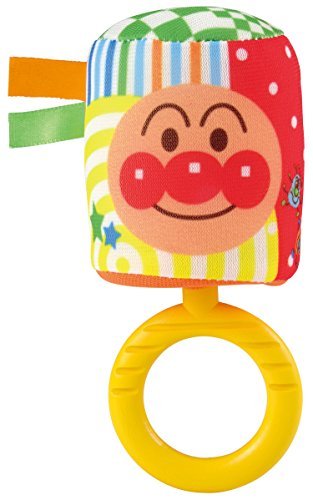 BANDAI Baby Labo Anpanman Soft Poron Poron Chime - WAFUU JAPAN
