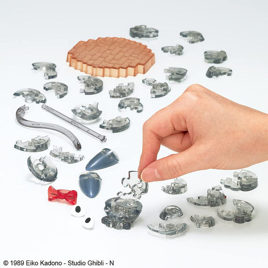 Beverly 3D Crystal Puzzle 36 Pieces Kikis Delivery Service Jiji Black Cat Anime Studio Ghibli Japan 50272 - WAFUU JAPAN