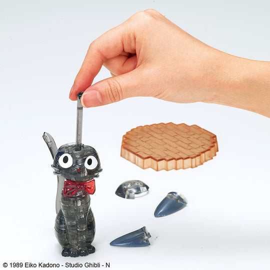 Beverly 3D Crystal Puzzle 36 Pieces Kikis Delivery Service Jiji Black Cat Anime Studio Ghibli Japan 50272 - WAFUU JAPAN