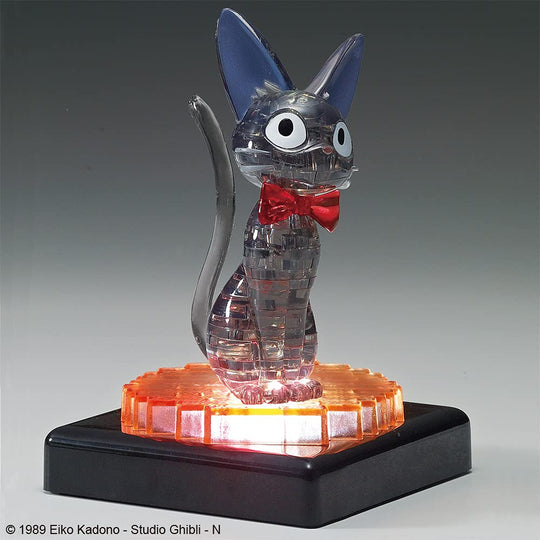 Beverly 3D Crystal Puzzle 36 Pieces Kikis Delivery Service Jiji Black Cat Anime Studio Ghibli Japan 50272 - WAFUU JAPAN