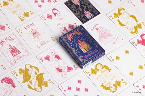 Bicycle Disney Princess Inspired Playing Cards Pink or Blue Edition - WAFUU JAPAN