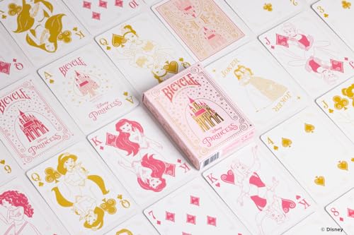 Bicycle Disney Princess Inspired Playing Cards Pink or Blue Edition - WAFUU JAPAN