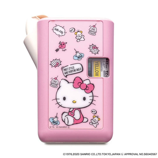 Brother PT - J100KTP Hello Kitty Pink Label Maker Printer 3 5 - 12mm Tape - WAFUU JAPAN