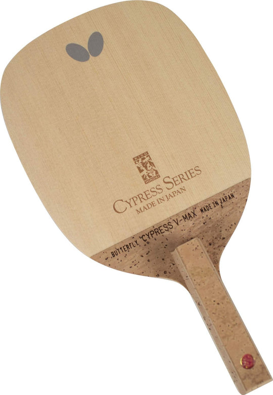 Butterfly Table Tennis Penhold Racket Cypress V - MAX Model 23960 163x135mm Made in Japan - WAFUU JAPAN
