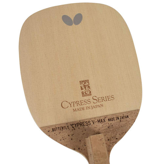 Butterfly Table Tennis Penhold Racket Cypress V - MAX Model 23960 163x135mm Made in Japan - WAFUU JAPAN