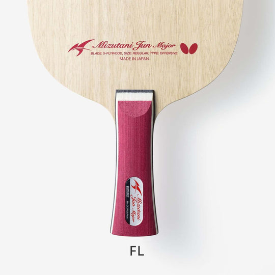 Butterfly Table Tennis Racket Offensive Shakehand Mizutani Jun Major FL 37281 - WAFUU JAPAN