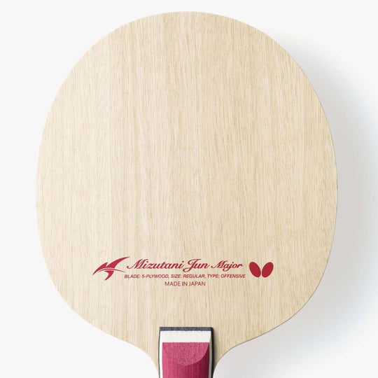 Butterfly Table Tennis Racket Offensive Shakehand Mizutani Jun Major FL 37281 - WAFUU JAPAN