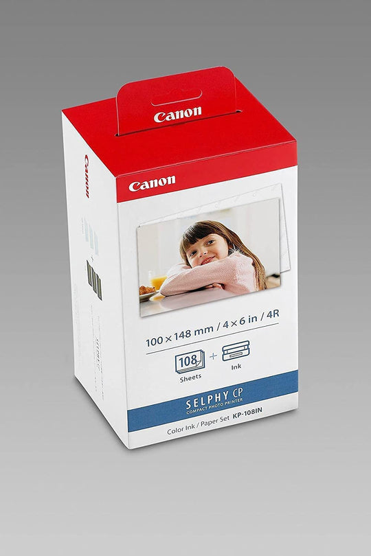 Canon Color Ink Cassette Paper Set KP-108IN 3115B001 - WAFUU JAPAN