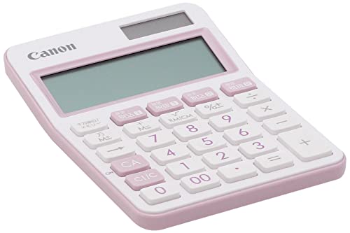 Canon Colorful Antibacterial Calculator Mini Desktop 10 - Digit LS - 105WUC Lavender - WAFUU JAPAN