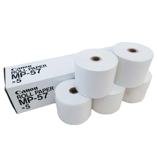 Canon Printer Calculator Roll Paper 5 Rolls MP - 57 69898 - WAFUU JAPAN