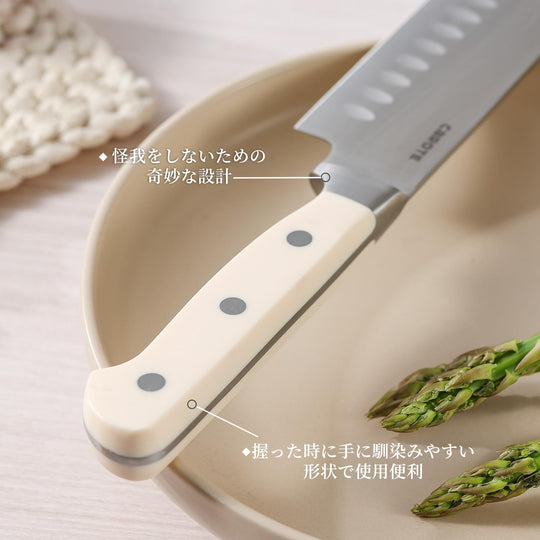 CAROTE Santoku knife 165mm stainless steel 165mm - WAFUU JAPAN