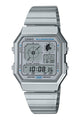Casio Jam Tangan Pria Digital A130WE-7AJF Retro Futuristik Silver