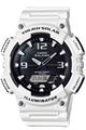 CASIO Collection 男錶 太陽能指針數位 10 bar防水 AQ-S810WC-7AJH 白