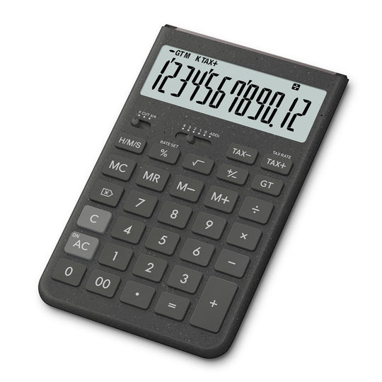 Casio Design Calculator Comfy Just Type JT - 200T - GY - N Dark Gray 12 - Digit - WAFUU JAPAN