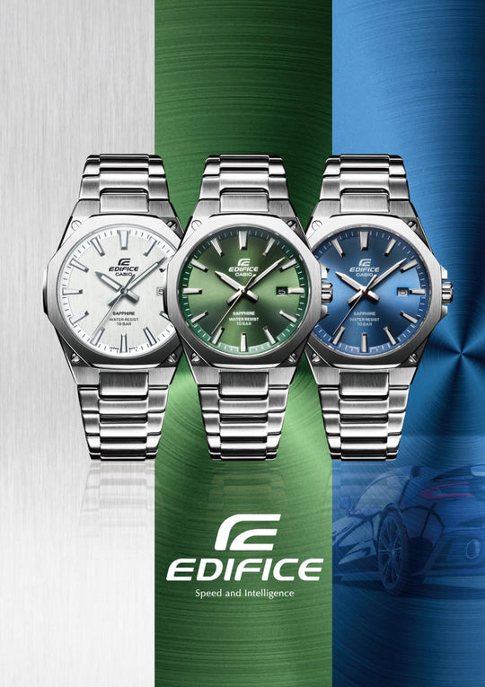 CASIO Edifice Men's Watch Sapphire Glass EFR - S108DJ - 2AJF Silver - WAFUU JAPAN