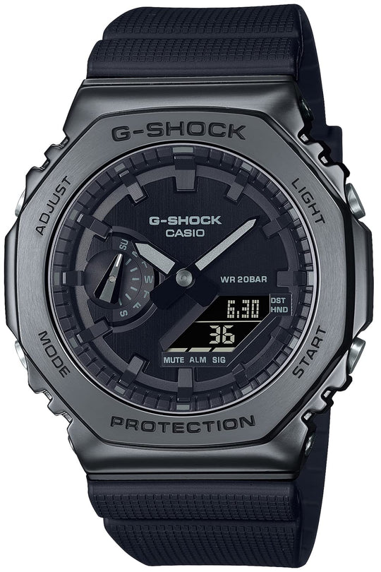 Casio G - Shock GM - 2100BB - 1AJF Men's Black Metal Watch (Japan) - WAFUU JAPAN