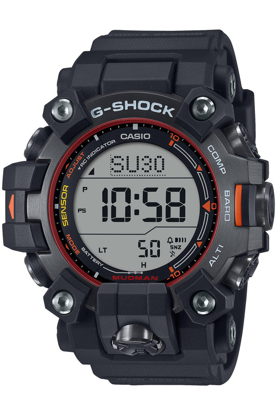 Casio G - Shock Mudman GW - 9500MEC - 1JF Solar Radio Black Mens Watch - WAFUU JAPAN