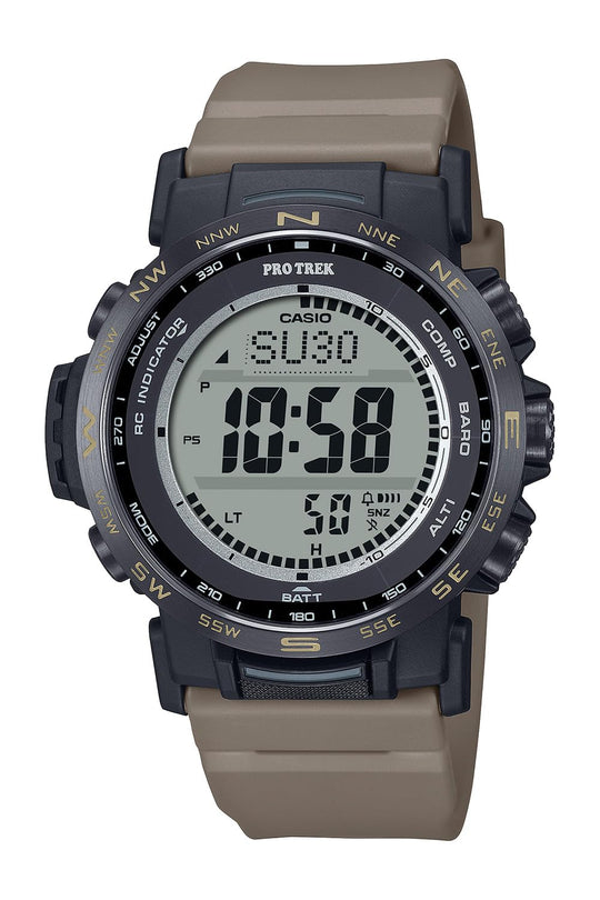 CASIO Pro Trek Solar Radio Watch Climber Line PRW - 35LD - 5JF Dark Coyote - WAFUU JAPAN