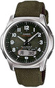CASIO ウェーブセプター ラジオ波 ソーラー WVA-M630B-3AJF メンズ グリーン