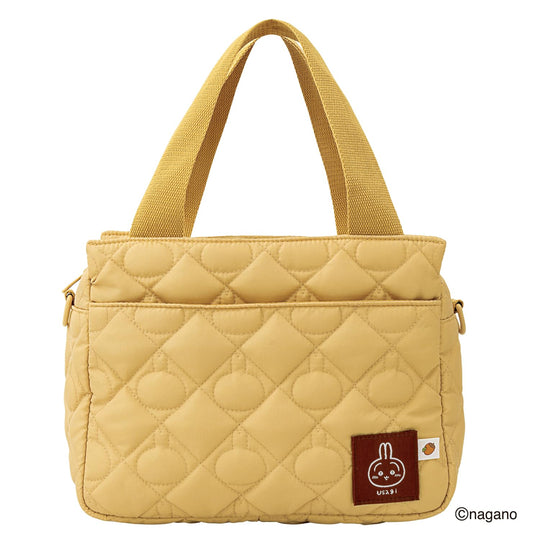 Chiikawa 2Way Quilting Bag Book Rabbit Version Tote Bag Japanese Brand Mook - WAFUU JAPAN