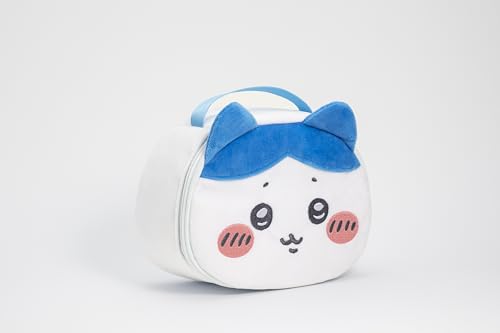 Chiikawa Fluffy Vanity Pouch Hachiwara Soft Makeup Bag Compact Storage - WAFUU JAPAN