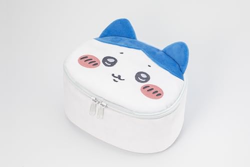 Chiikawa Fluffy Vanity Pouch Hachiwara Soft Makeup Bag Compact Storage - WAFUU JAPAN