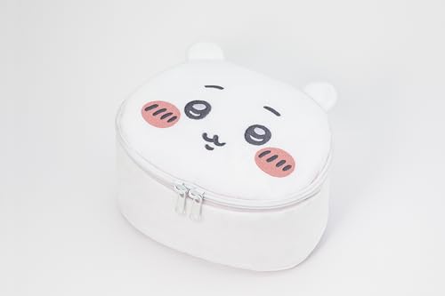 Chiikawa Soft Vanity Pouch Compact Makeup Bag Pink - WAFUU JAPAN