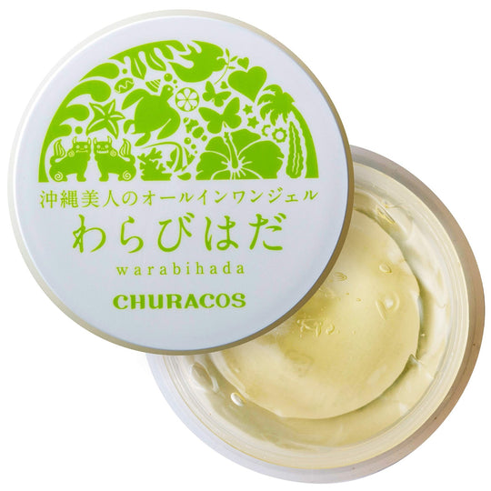 Churacos Warabihada All - in - One Organic Gel Hyaluronic Acid Placenta 30g - WAFUU JAPAN