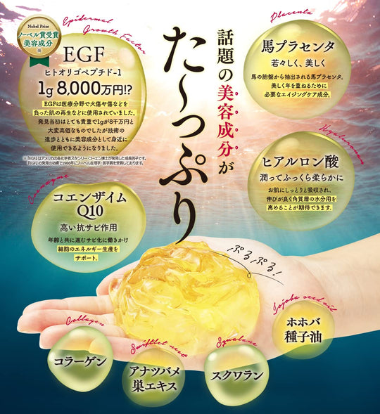 Churacos Warabihada All - in - One Organic Gel Hyaluronic Acid Placenta 30g - WAFUU JAPAN