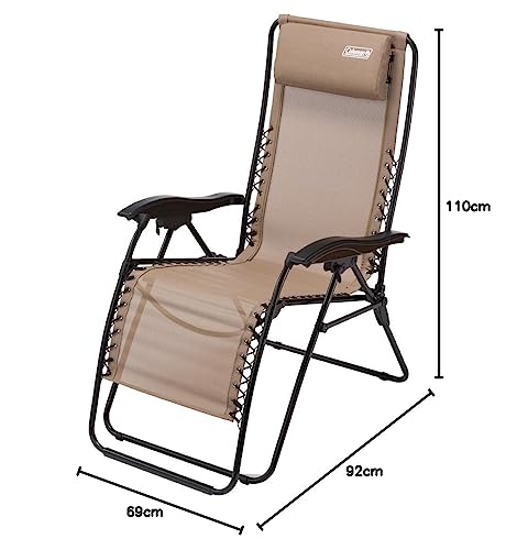 Coleman Infinity Chair Reclining Folding Camping Chair Easy Setup 100kg Capacity - WAFUU JAPAN
