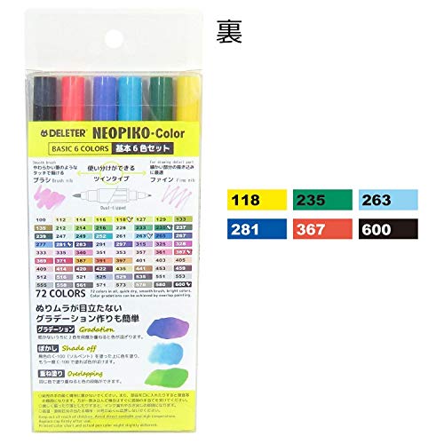Deleter Neopico Basic 6A Set - WAFUU JAPAN