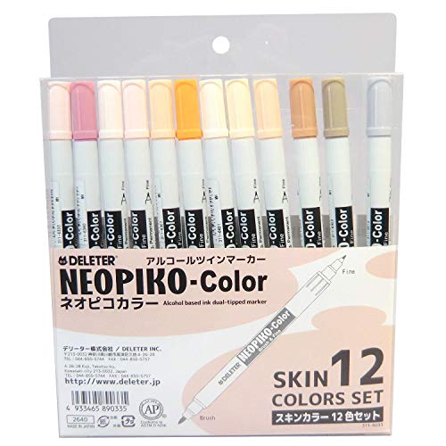 Deleter Neopico Skin color 12Color Set - WAFUU JAPAN