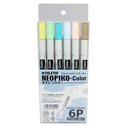 Deleter Neopiko Pastel color 6set - WAFUU JAPAN