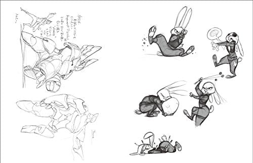 Disney Sketchbook Animation Art Collection - Sketchbook - Multicolor - 100 Pages - WAFUU JAPAN