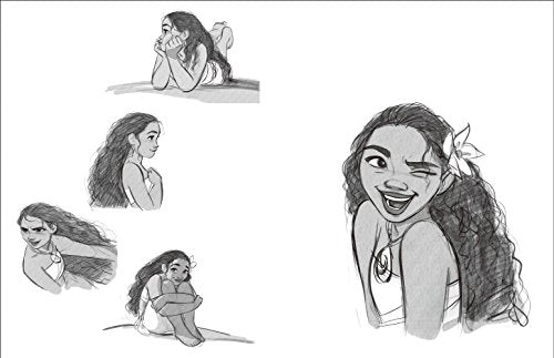 Disney Sketchbook Animation Art Collection - Sketchbook - Multicolor - 100 Pages - WAFUU JAPAN