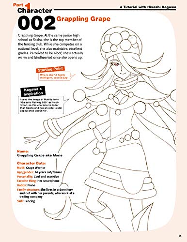 Drawing Fantastic Female Fighters Manga Art Book with 1200 Illustrations - WAFUU JAPAN