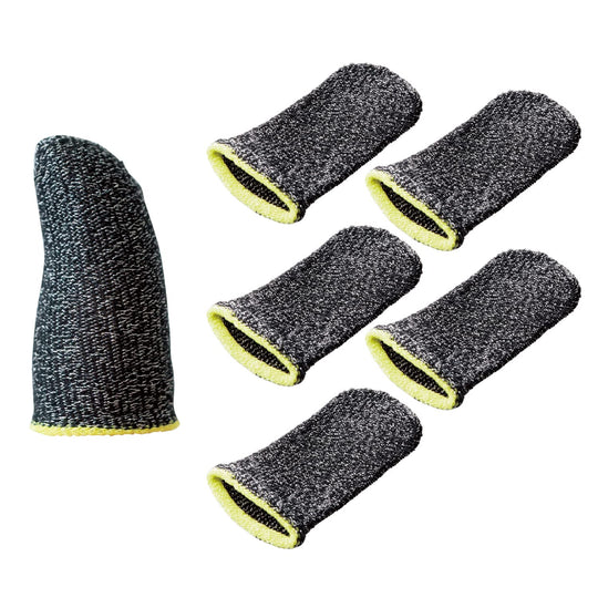 ELECOM Game Accessory for Cell Phone Finger Caps Conductive Fiber S Size 6pcs Gray P-GMFF05S6GY - WAFUU JAPAN