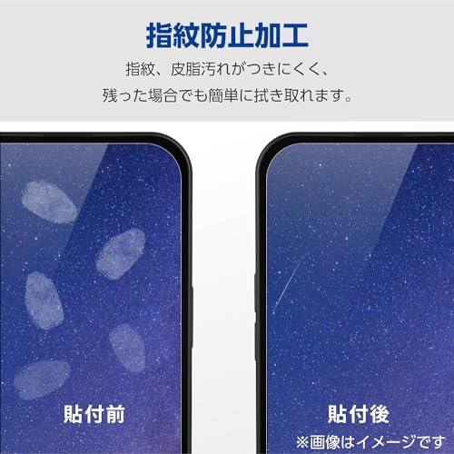 ELECOM iPhone15 Pro Glass Film Diamond Coating Hardness 10H PM-A23CFLGDC - WAFUU JAPAN