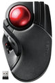 Elecom Wireless Trackball Mouse 8 Buttons Tilt Function M-HT1DRXBK Black