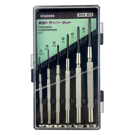 Engineer Precision Screwdriver Set 6 Pieces DM - 20 - WAFUU JAPAN