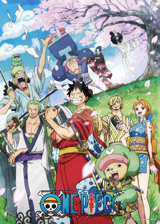 ENSKY 500 pieces jigsaw puzzle ONE PIECE WANOKUNI (38x53cm) - WAFUU JAPAN