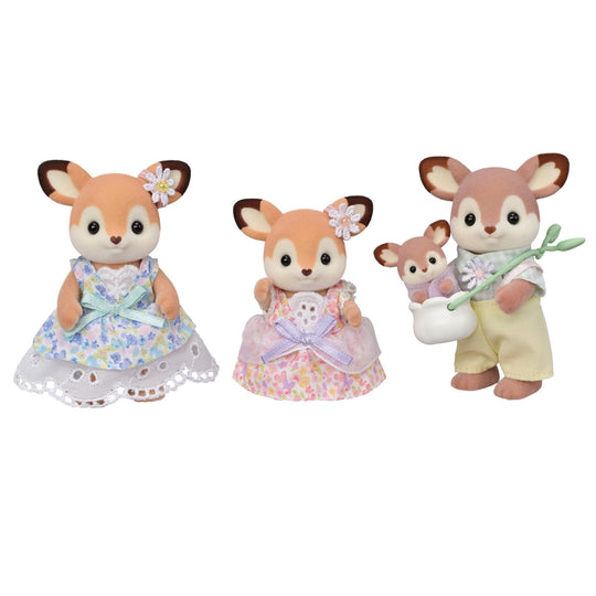EPOCH Sylvanian Families Dolls Deer Family FS-53 - WAFUU JAPAN