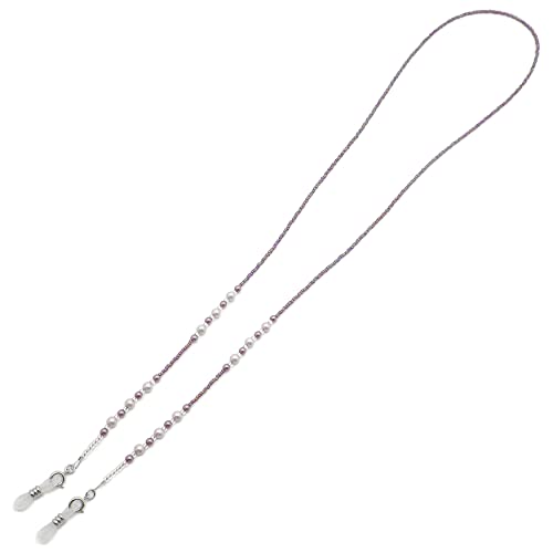 Eyeglass chain pearl beads Made in Japan 099050 (Purple 03) - WAFUU JAPAN