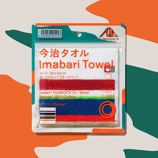 FamilyMart Imabari Towel Handkerchief Fuji Rock ’25 Edition - WAFUU JAPAN